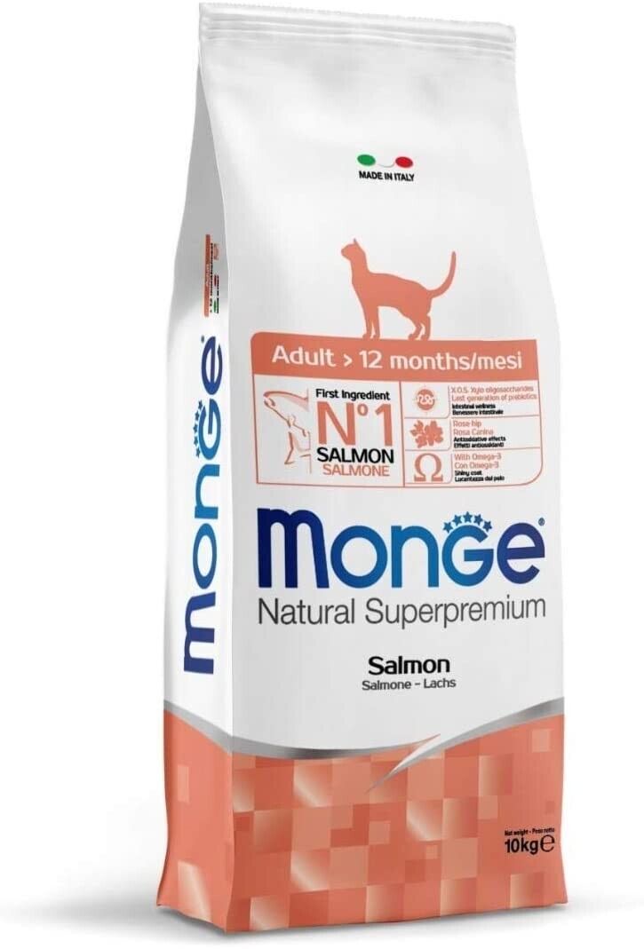 Crocchette Monge Sterilised Monoproteico Salmone 10KG