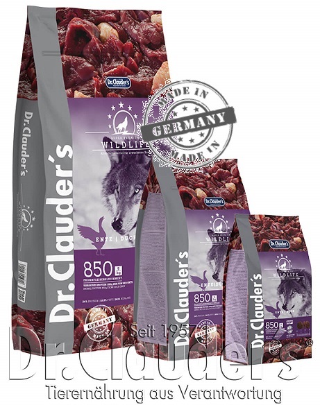 Dr.Clauder's Wildlife Anatra&Patate 11,5kg Grain Free